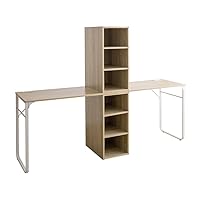 Amazon.co.jp: 家具350 Pop ポップ ツインデスク キッズ 子ども